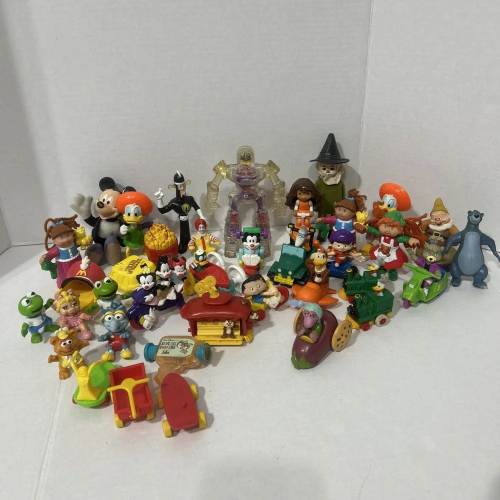 Vintage 80s 90s McDonald's Happy Meal Toy Lot Disney Animaniacs CPK Bobby